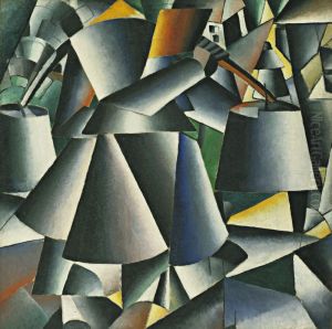 Peasant woman, dynamic