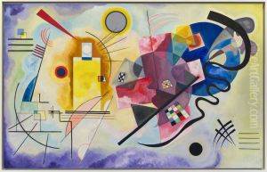 Jaune Rouge Bleu (yellow Red Blue) by Wassily Kandinsky